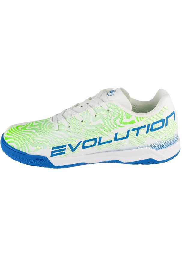 Joma - Buty halowe do piłki nożnej chłopięce, Evolution Jr 25 EVJS IN. Kolor: biały