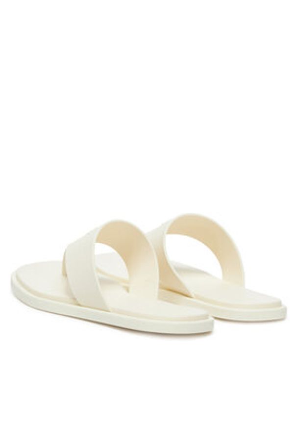 Calvin Klein Japonki Toepost Tpu Slide HW0HW02836 Écru. Materiał: syntetyk