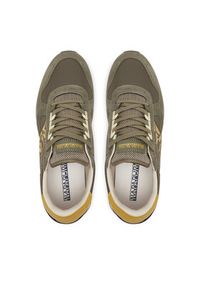 Napapijri Sneakersy Stab NP0A4IQI Khaki. Kolor: brązowy. Materiał: materiał #4