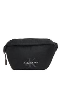 Calvin Klein Saszetka nerka Bold Waistbag LV04D3116G Czarny. Kolor: czarny. Materiał: materiał