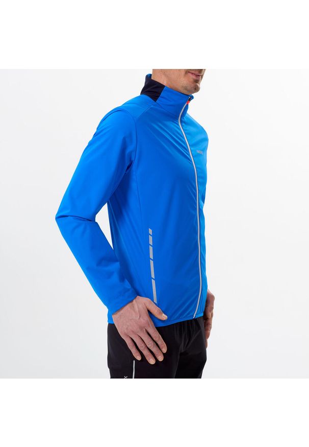 INOVIK - Bluza do narciarstwa biegowego męska Inovik XC S 500 soft. Kolor: niebieski. Materiał: elastan, poliester, materiał. Sezon: zima. Sport: narciarstwo