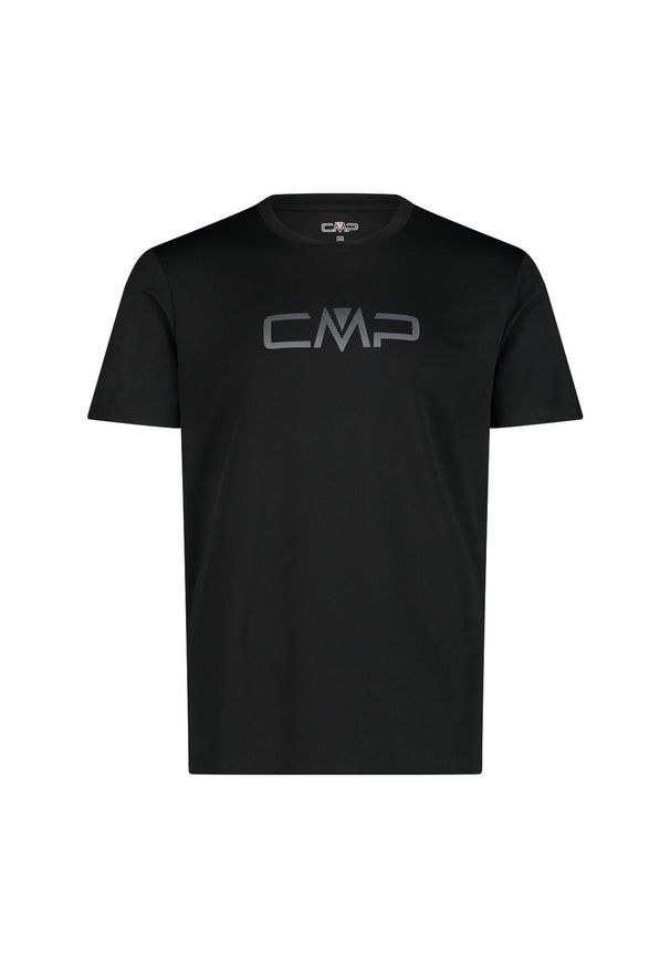 Koszulka CMP. Kolor: wielokolorowy, szary, czarny. Materiał: materiał. Sport: turystyka piesza