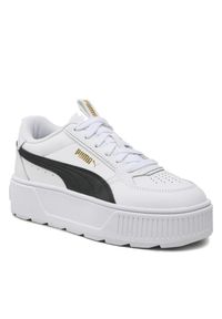 Buty do chodzenia dla dzieci Puma Karmen Rebelle JR. Zapięcie: sznurówki. Kolor: biały. Materiał: materiał, syntetyk. Szerokość cholewki: normalna. Sport: turystyka piesza #2