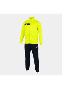 Dres do piłki nożnej męski Joma Columbus. Kolor: żółty, czarny, wielokolorowy. Materiał: dresówka. Sport: piłka nożna #1