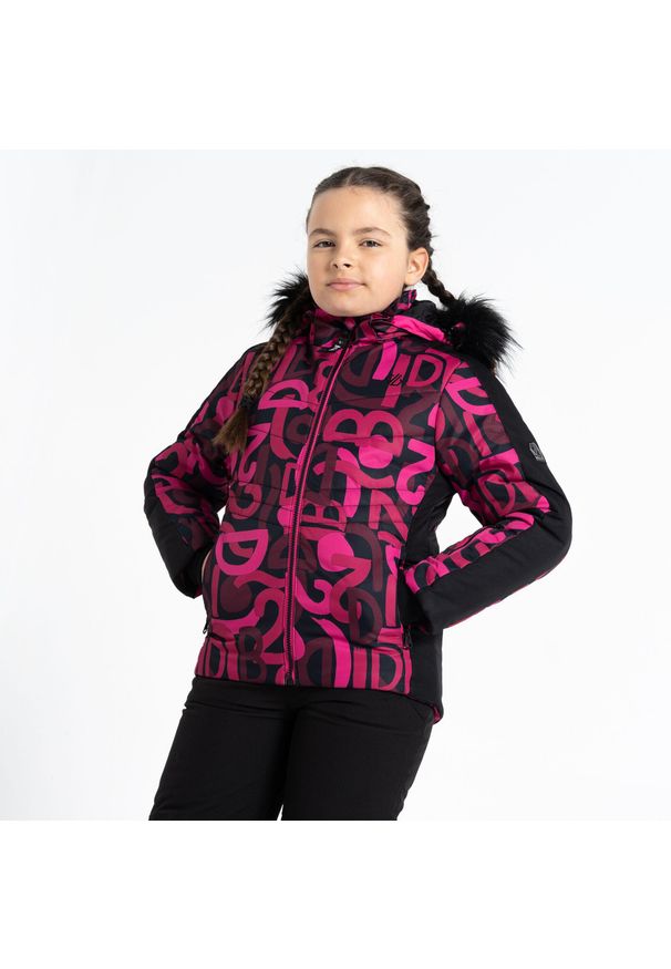 DARE 2B - Wodoodporna kurtka dla dzieci. Kolor: różowy. Sezon: zima. Sport: narciarstwo