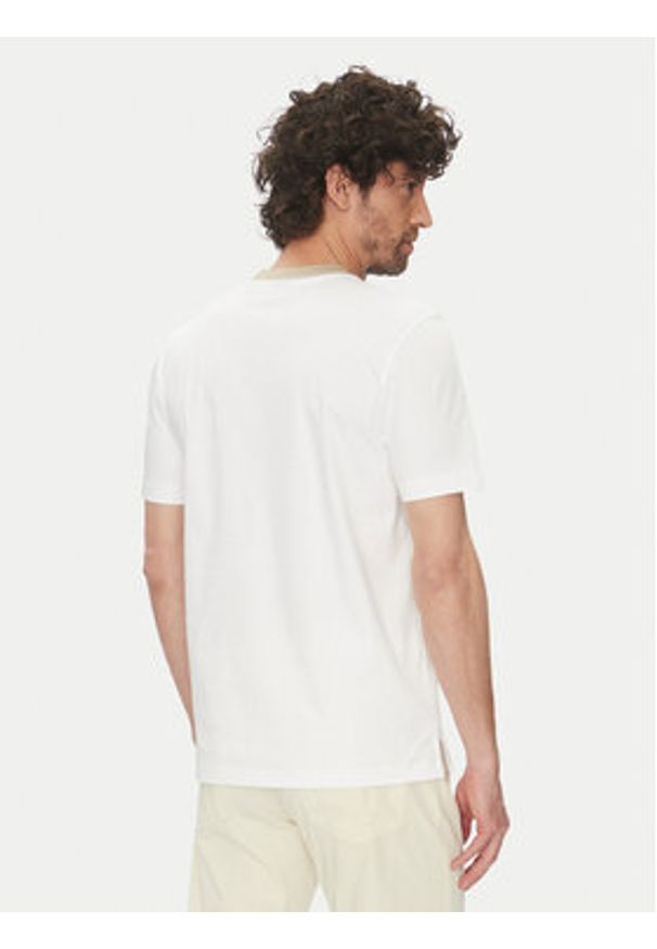 BOSS T-Shirt H-Tessler 199 50531793 Biały Slim Fit. Kolor: biały. Materiał: bawełna