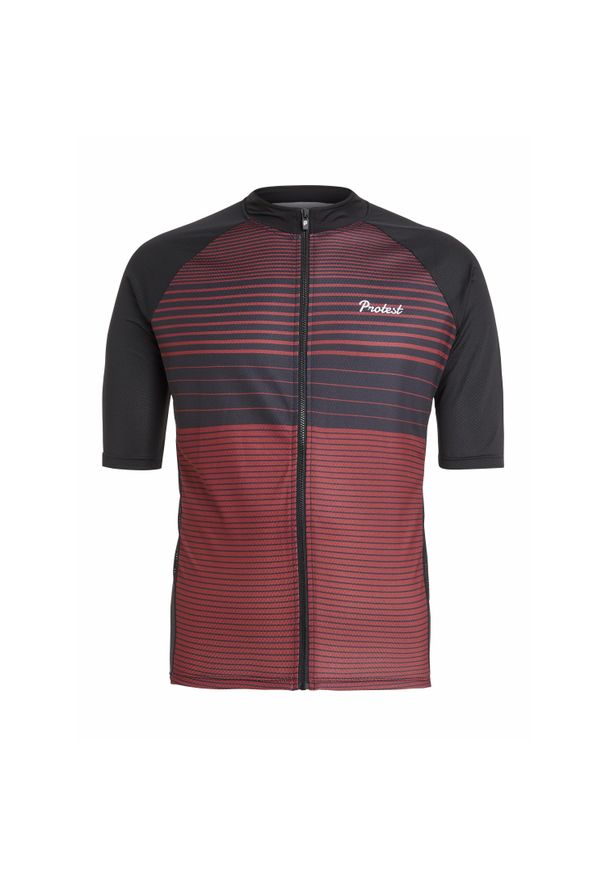 Dżersej z krótkim rękawem Protest PRTKOBLET. Kolor: czarny. Materiał: jersey. Długość rękawa: krótki rękaw. Długość: krótkie. Sport: kolarstwo