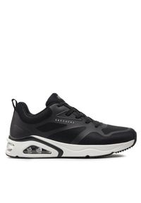 skechers - Skechers Sneakersy Tres-Air Uno-Revolution-Airy 183070/BLK Czarny. Kolor: czarny. Materiał: materiał #1
