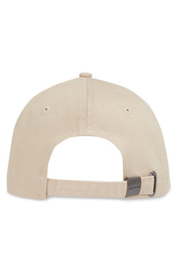 TOMMY HILFIGER - Tommy Hilfiger Czapka z daszkiem Th Monotype Soft 6 Panel Cap AM0AM13165 Beżowy. Kolor: beżowy. Materiał: materiał, bawełna