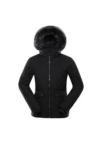 ALPINE PRO - Kurtka uniwersalna damska Alpine Pro LJCB593990. Typ kołnierza: kaptur. Kolor: czarny. Materiał: syntetyk. Sport: turystyka piesza #1