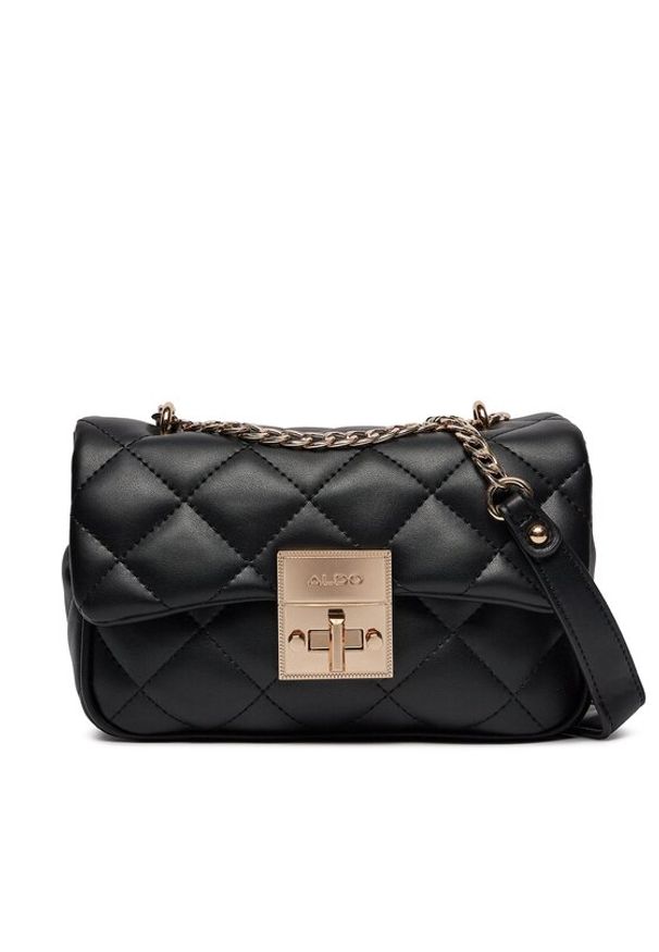 Aldo Torebka Fey 13723500 Czarny. Kolor: czarny. Materiał: skórzane