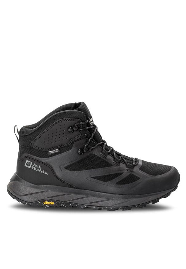 Jack Wolfskin Trekkingi Terraventure Texapore Mid M 4051521 Czarny. Kolor: czarny. Materiał: materiał. Sport: turystyka piesza