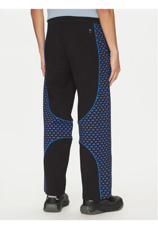 Hugo - HUGO Spodnie dresowe Dinodie_RB 50542822 Czarny Relaxed Fit. Kolor: czarny. Materiał: bawełna