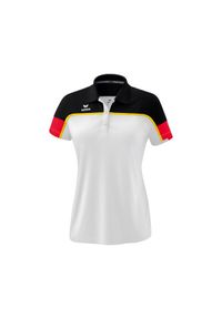 ERIMA - Damska koszulka polo Erima Change. Okazja: na co dzień. Typ kołnierza: polo. Kolor: czarny, wielokolorowy, biały. Styl: sportowy, casual, elegancki #1