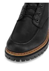 Rieker Trzewiki 72616-00 Czarny. Kolor: czarny. Materiał: syntetyk, materiał #7