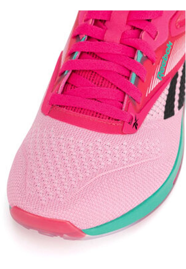 Reebok Sneakersy Nano X4 100211632 Różowy. Kolor: różowy. Materiał: materiał