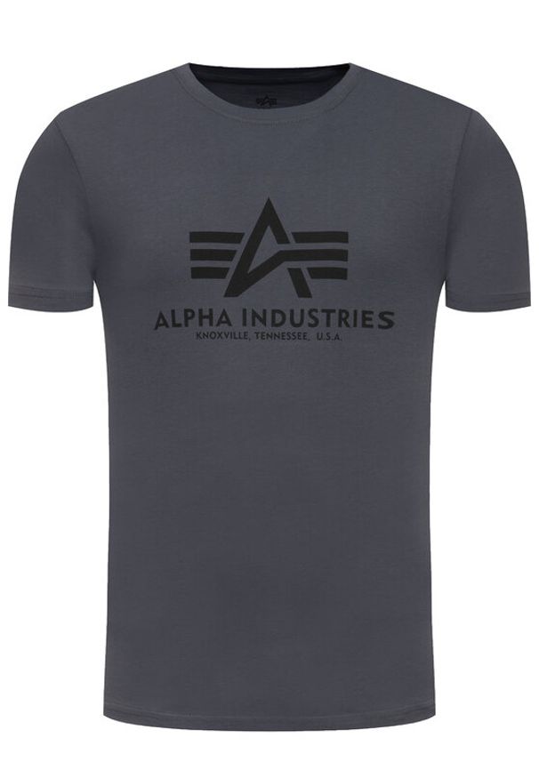 T-Shirt Alpha Industries. Kolor: czarny, szary