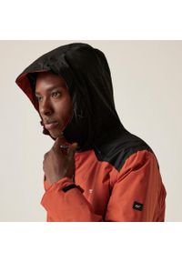 Regatta - Kurtka ocieplana męska Thornridge II. Typ kołnierza: kaptur. Kolor: czarny, pomarańczowy, wielokolorowy. Sezon: jesień #1