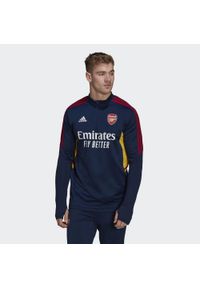 Adidas - Arsenal Condivo 22 Training Top. Kolor: niebieski. Materiał: materiał. Długość rękawa: długi rękaw. Długość: długie