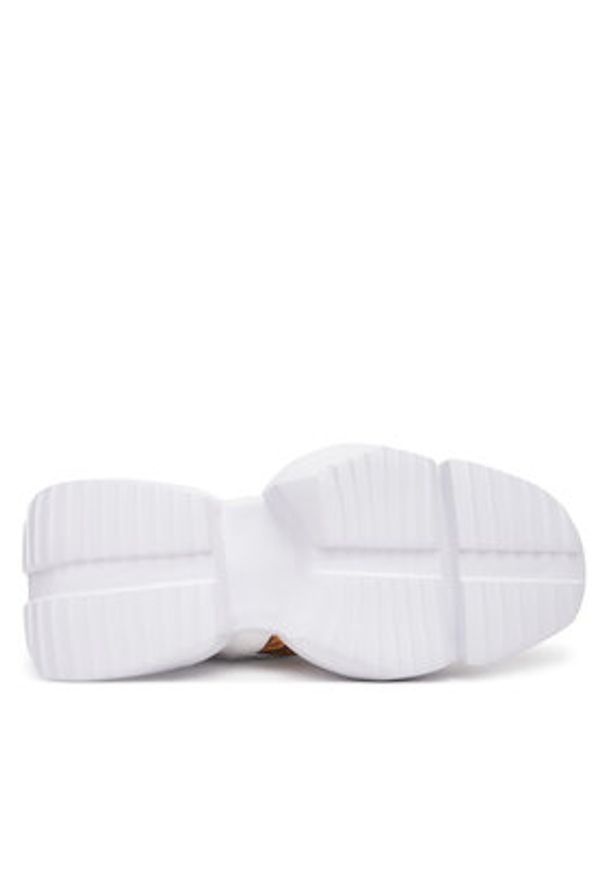 Versace Jeans Couture Sneakersy 80VA3SU7 ZSE19 G03 Biały. Kolor: biały. Materiał: skóra