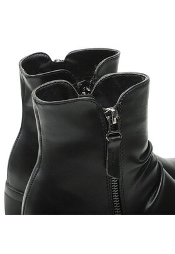 Clara Barson Botki WS122-03 Czarny. Kolor: czarny. Materiał: skóra