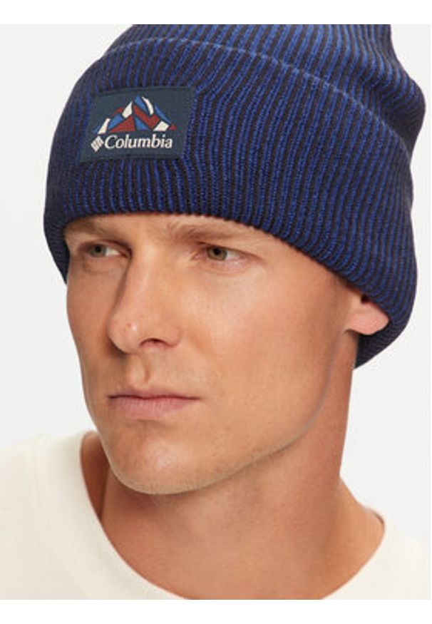 columbia - Columbia Czapka Provisions Cuffed Beanie 2092601 Niebieski. Kolor: niebieski. Materiał: materiał
