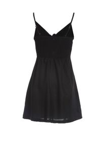 Born2be - Czarna Sukienka Unneeded. Okazja: na randkę, na imprezę. Kolor: czarny. Długość rękawa: na ramiączkach. Wzór: aplikacja. Typ sukienki: rozkloszowane. Styl: wakacyjny. Długość: mini #7