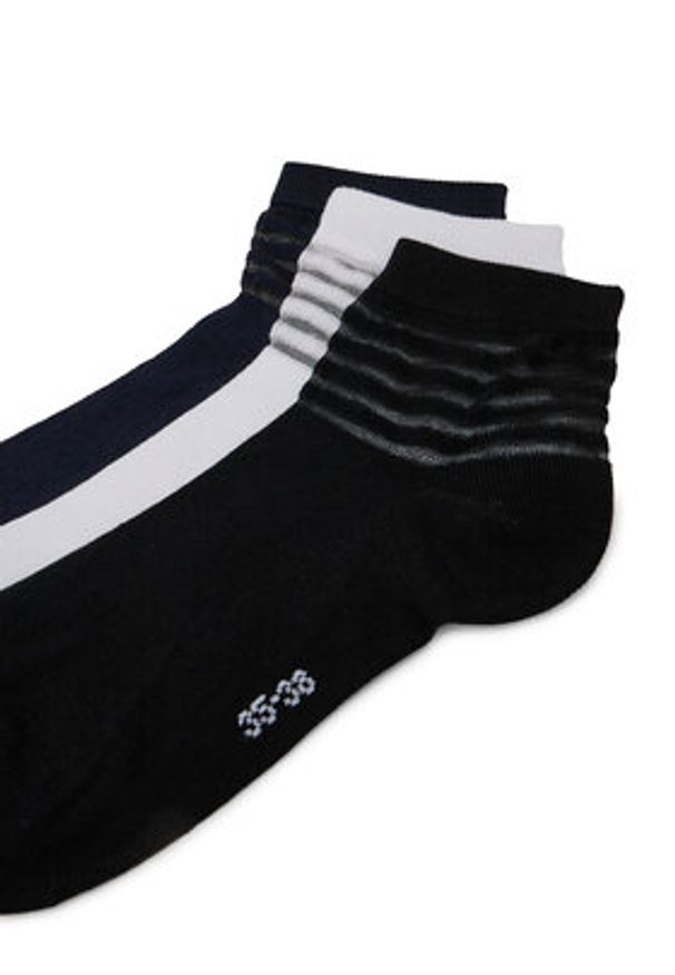 Nine West Skarpety długie KR_NW_URBAN_Z_SS25 (3 PACK) Kolorowy. Materiał: materiał, bawełna. Wzór: kolorowy