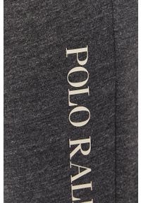 Polo Ralph Lauren - Spodnie. Kolor: szary. Materiał: dzianina. Wzór: nadruk #3