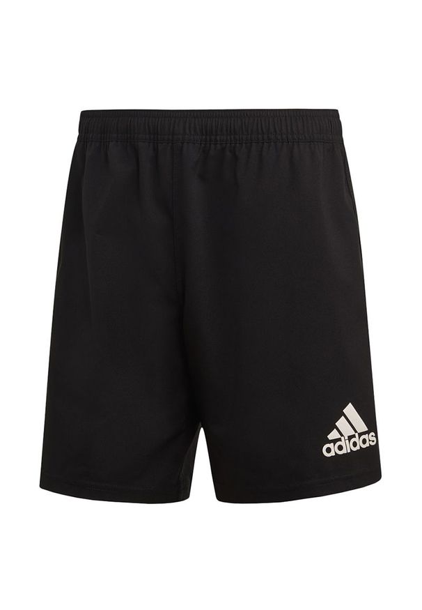 Adidas - Spodenki adidas 3-Stripes DY8495 - czarne. Kolor: czarny. Materiał: materiał, poliester. Wzór: aplikacja, paski. Sport: piłka nożna