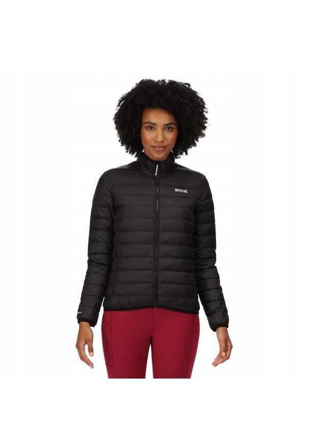 Regatta - Kurtka turystyczna damska Hillpack przejściowa. Kolor: czarny. Materiał: poliamid. Sport: turystyka piesza