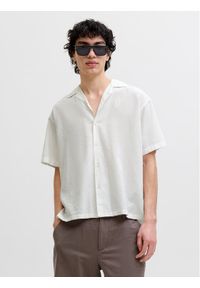 Jack & Jones Koszula Breeze 12288594 Biały Relaxed Fit. Kolor: biały. Materiał: bawełna #1