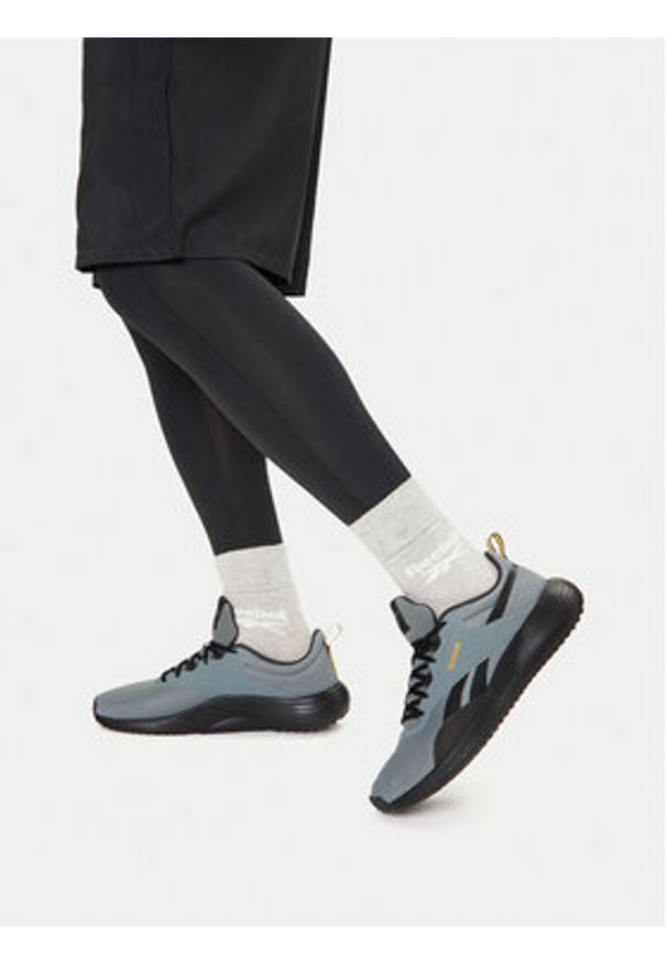 Reebok Buty do biegania CEO-LITE PLUS 4 100229954 Szary. Kolor: szary. Materiał: materiał
