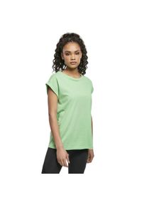 Urban Classics - Koszulka Damska Z Rozszerzonym Ramieniem. Kolor: zielony. Sport: turystyka piesza #1