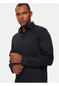 Selected Homme Koszula 16092939 Czarny Slim Fit. Kolor: czarny. Materiał: bawełna, syntetyk #3