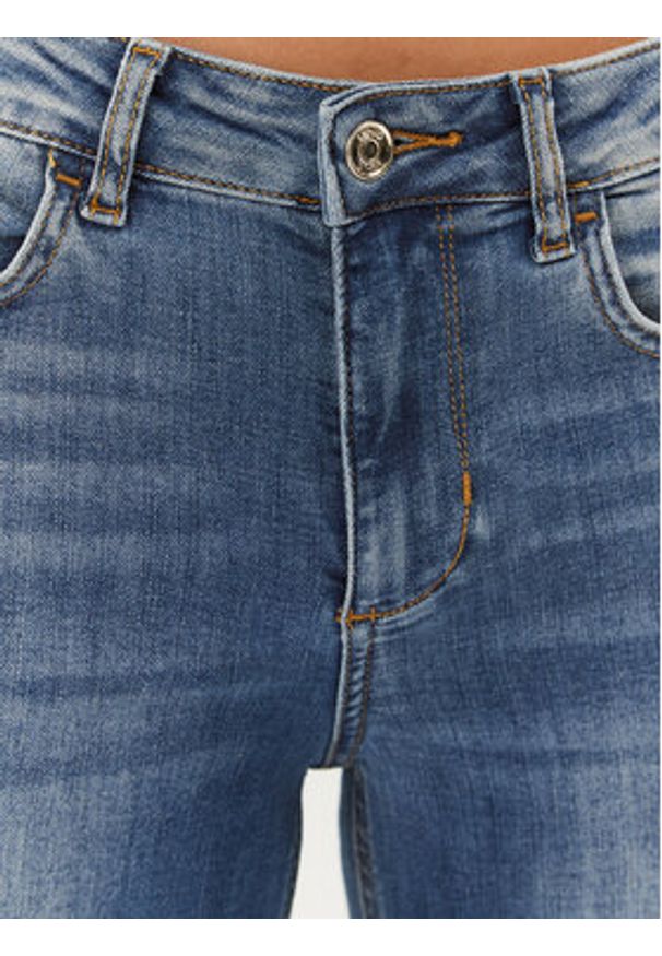 Liu Jo Jeansy UA3013 D4538 Niebieski Skinny Fit. Kolor: niebieski