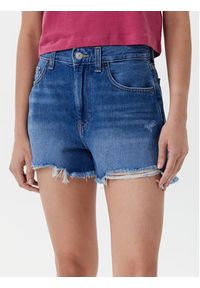 Tommy Jeans Szorty jeansowe DW0DW20096 Niebieski Regular Fit. Kolor: niebieski. Materiał: bawełna