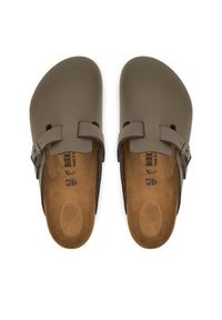 Birkenstock Klapki Boston NL 1029079 Brązowy. Kolor: brązowy. Materiał: skóra #6