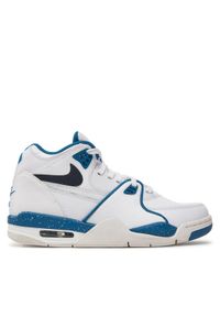 Nike Sneakersy Air Flight 89 306252 116 Biały. Kolor: biały. Materiał: skóra