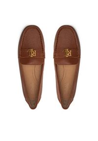 Lauren Ralph Lauren Mokasyny 802942768002 Brązowy. Kolor: brązowy. Materiał: skóra