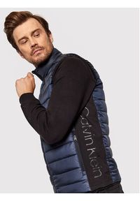Calvin Klein Kamizelka Recycled Side K10K108292 Granatowy Regular Fit. Kolor: niebieski. Materiał: syntetyk #2