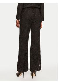 TwinSet - TWINSET Spodnie materiałowe 242TP2466 Czarny Wide Leg. Kolor: czarny. Materiał: syntetyk