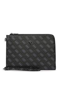 Guess Saszetka PMBALO P5235 Czarny. Kolor: czarny. Materiał: skóra #5