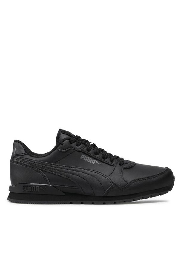 Puma Sneakersy St Runner V3 L Jr 384904 01 Czarny. Kolor: czarny. Materiał: skóra