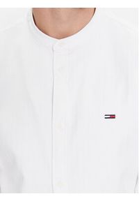 Tommy Jeans Koszula Mao DM0DM18332 Biały Regular Fit. Kolor: biały. Materiał: bawełna #4