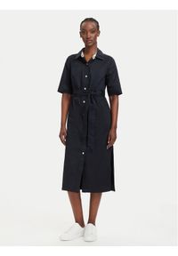Barbour Sukienka koszulowa Sloane LDR0981NY99 Granatowy Regular Fit. Kolor: niebieski. Materiał: bawełna. Typ sukienki: koszulowe #1