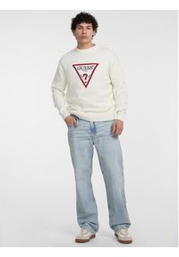 Guess Jeans Sweter M4BR32 Z3HM1 Écru Regular Fit. Materiał: bawełna #4
