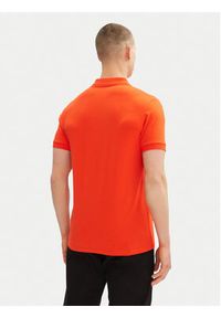 Karl Lagerfeld - KARL LAGERFELD Polo 745088 552235 Czerwony Regular Fit. Typ kołnierza: polo. Kolor: czerwony. Materiał: bawełna #3