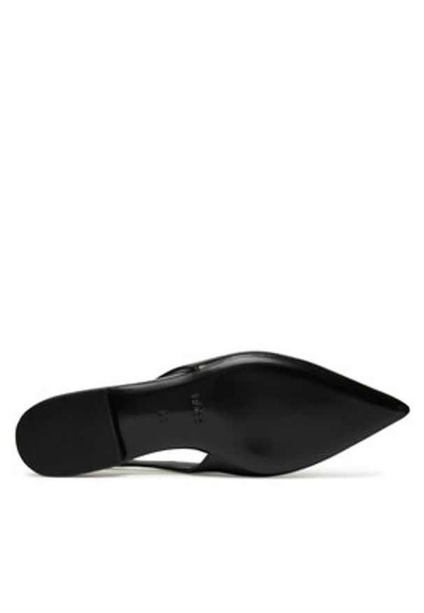 BOSS Baleriny 50548586 Czarny. Kolor: czarny. Materiał: skóra