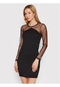 DeeZee Sukienka koktajlowa Nashville 14647 Czarny Slim Fit. Kolor: czarny. Materiał: syntetyk. Styl: wizytowy #1